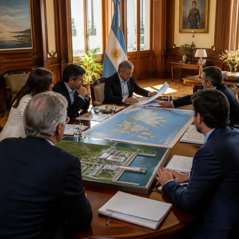 Gobierno avanza con sanciones y proyecto de base naval en torno a las Malvinas