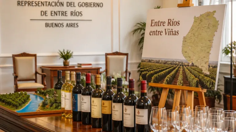 Presentan en Buenos Aires la sexta edición de “Entre Ríos entre Viñas”, que se realizará en Victoria