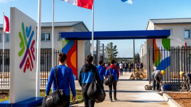 Provincia completó y transformó viviendas paralizadas en la Villa Suramericana que albergará a 1.380 atletas