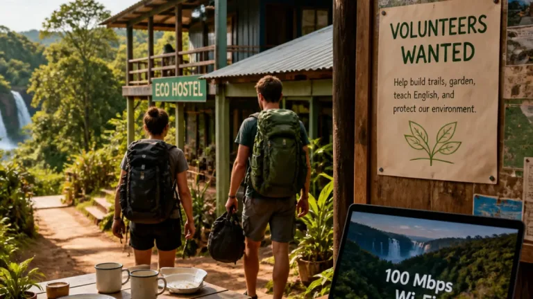 Puerto Iguazú: abren convocatoria para voluntarios en un hostel cerca de las Cataratas
