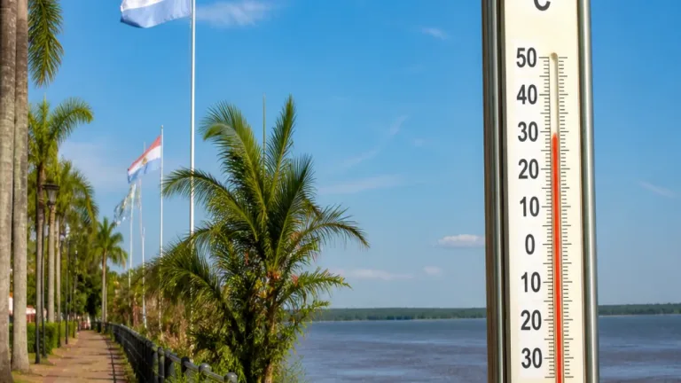 Puerto Iguazú: jornada calurosa y húmeda con vientos leves, pronostica el SMN