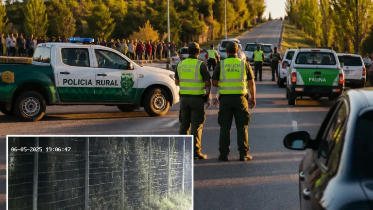 Puma avistado en Luján de Cuyo: continúa el operativo de la Policía Rural y Fauna
