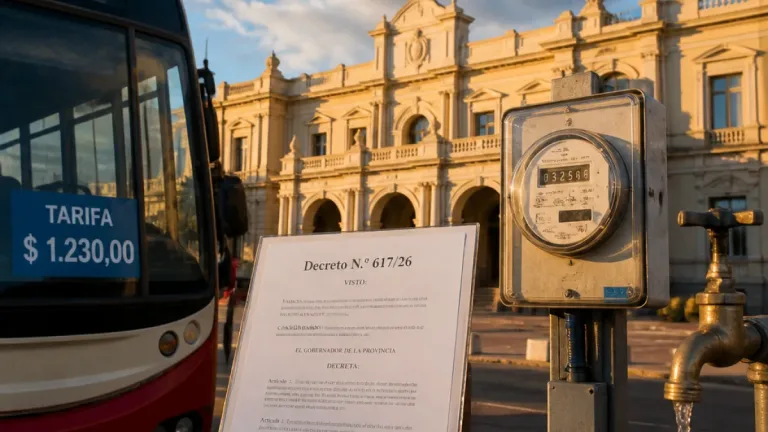 Quintela prorrogó 60 días el congelamiento de tarifas en La Rioja y mantiene bonificación habitacional