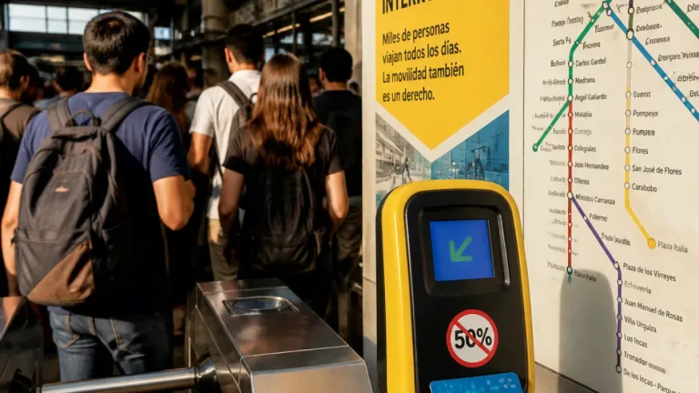 Quitan el descuento del 50% para quienes combinan tren y subte: cambio en la Red SUBE afecta a usuarios porteños
