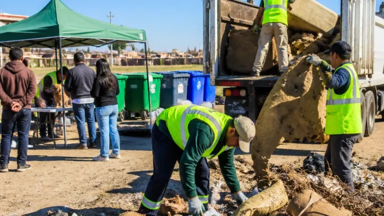Rawson refuerza el programa 'Ambiente va a tu barrio' y avanza contra los minibasurales