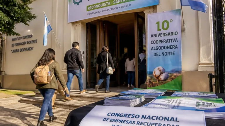 Reconquista será sede del Congreso Nacional de Empresas Recuperadas y Cooperativismo