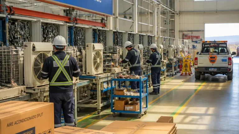 Río Grande: avanza la puesta a punto de la planta Aires del Sur y se proyectan 40.000 equipos