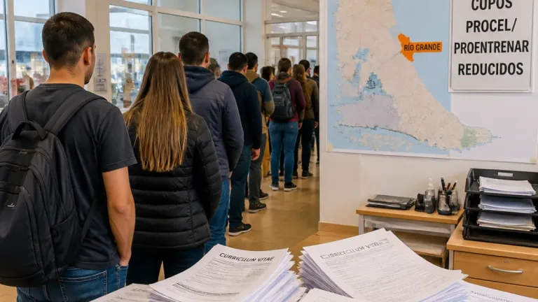 Río Grande concentra la mayor parte de la demanda laboral provincial y preocupa la caída de cupos en programas de formación