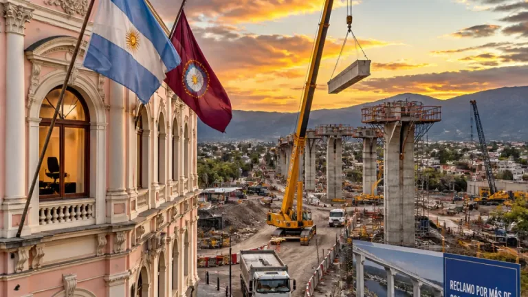 Sáenz exige a Nación la devolución de casi $3.000 millones que Salta puso en obras viales
