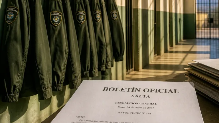 Salta: el Gobierno dio de baja a cinco penitenciarios por faltas disciplinarias