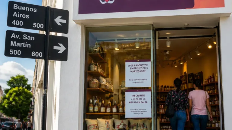 Salta lanza “Hecho en Salta”: local municipal para 60 emprendedores y inscripción abierta