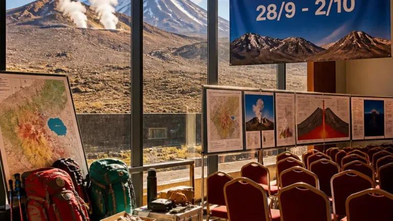 Salta recibe la primera edición de la RAVG: cinco días sobre volcanes, geotermia y gestión del riesgo
