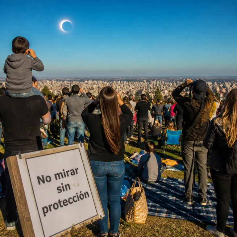 Ver un eclipse en grupo puede favorecer la salud mental, dicen estudios sobre 'efervescencia colectiva'