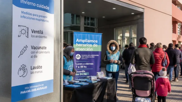 Salud provincial advierte por aumento de consultas pediátricas por virus respiratorios y refuerza medidas preventivas