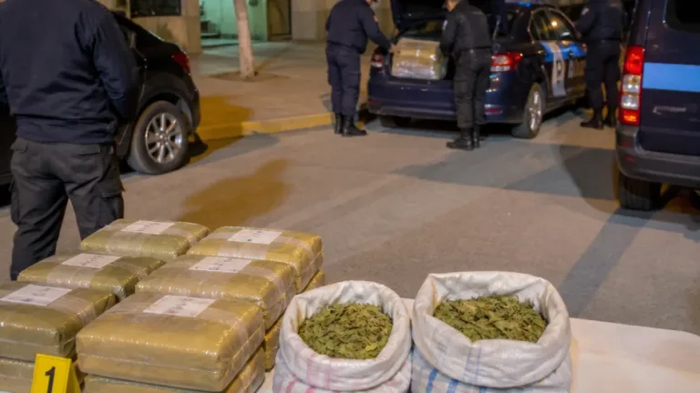 San Juan: desbaratan banda y secuestran más de 6 kilos de cocaína en operativos en Rawson y Pocito