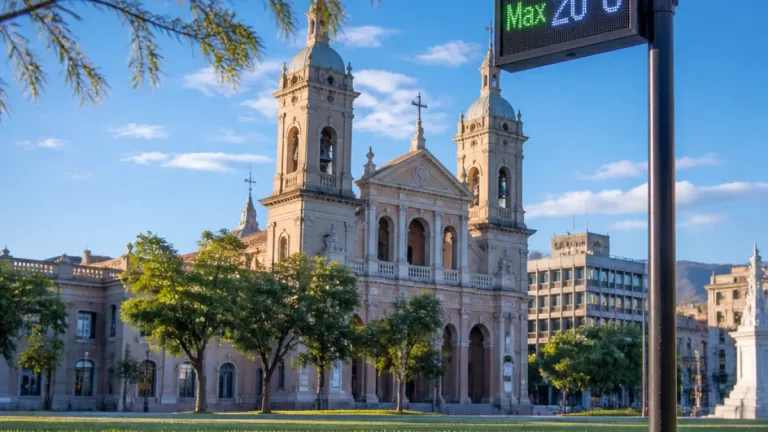 San Salvador de Jujuy: día sin lluvias y temperaturas entre 8°C y 20°C, informa el SMN