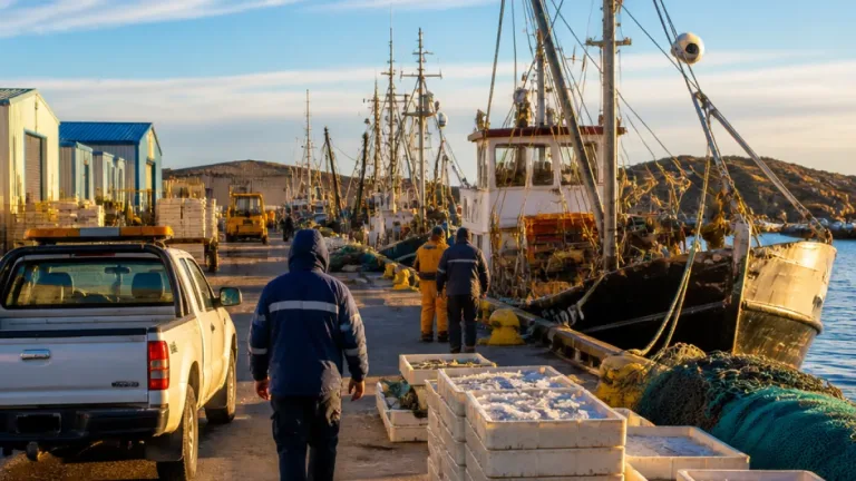 Santa Cruz impulsa nueva regulación pesquera y habilita 160 m de muelle en Caleta Paula