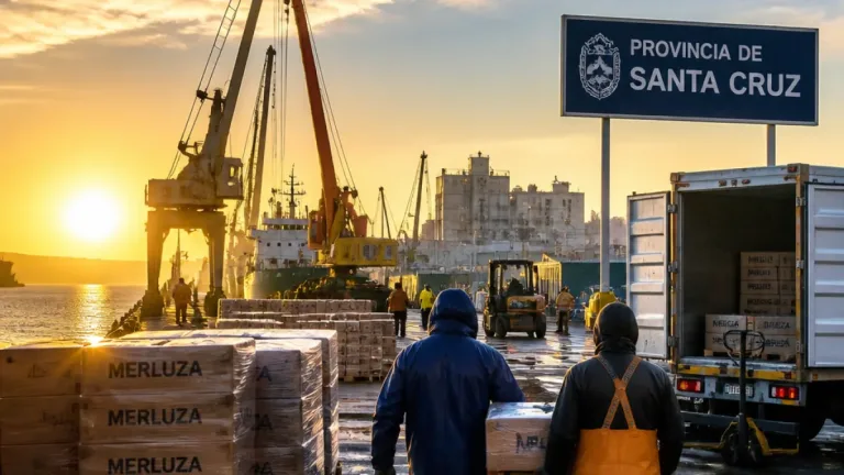 Santa Cruz recibirá 8.000 toneladas de merluza de la cuota social de Chubut en un acuerdo de intercambio