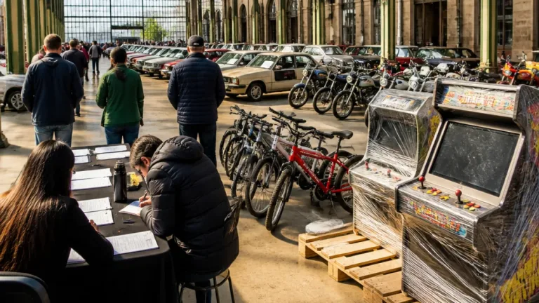 Santa Fe abrirá la inscripción para la subasta más grande de bienes incautados: 224 lotes y 10 arcades retro