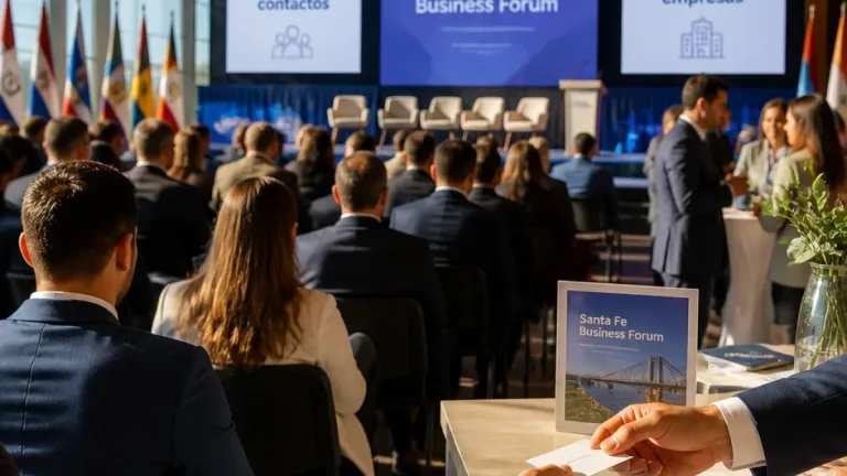 Santa Fe impulsa exportaciones y contactos comerciales en el Santa Fe Business Forum