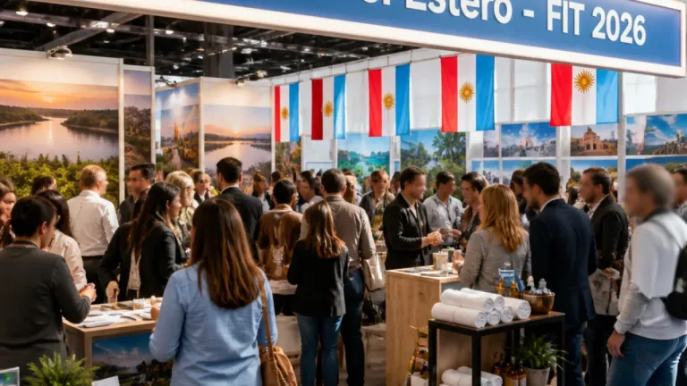 Santiago del Estero expone su oferta turística en la FIT 2026 con una delegación amplia