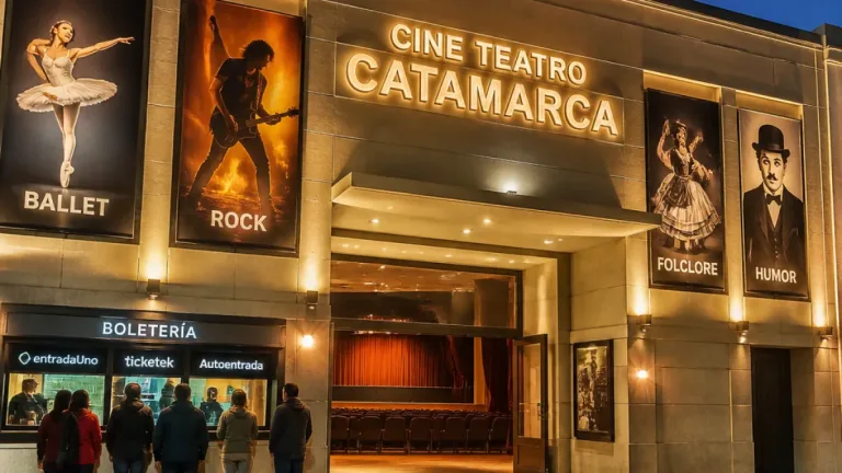 Septiembre cultural en el Cine Teatro Catamarca: ballet, rock, folclore y humor