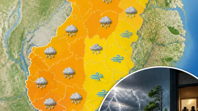 SMN renueva alertas por tormentas en gran parte de Entre Ríos hasta el martes