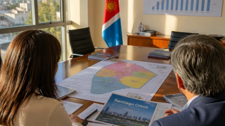Suárez y Di Pace analizan políticas para impulsar la producción, empleo y formación en Santiago del Estero
