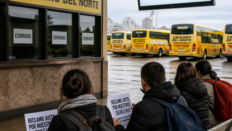 Suspenden hasta nuevo aviso los viajes de Crucero del Norte entre Posadas y Buenos Aires