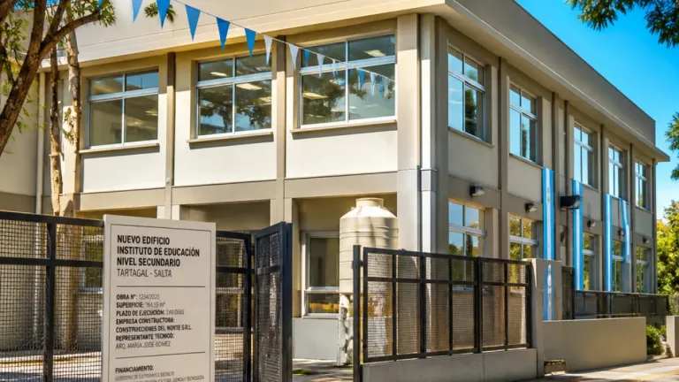 Tartagal: finalizó el nuevo edificio del Terciario IES N.º 6029 y esperan fecha de inauguración