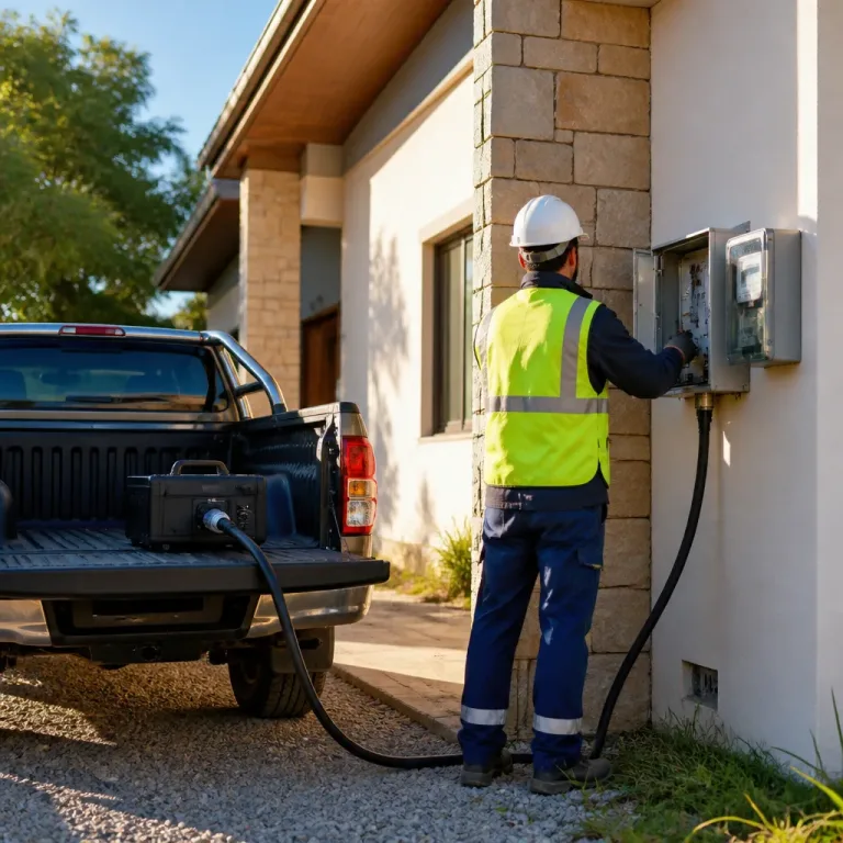 Ford habilita conectar camionetas F-150 al medidor para dar energía a la casa durante cortes