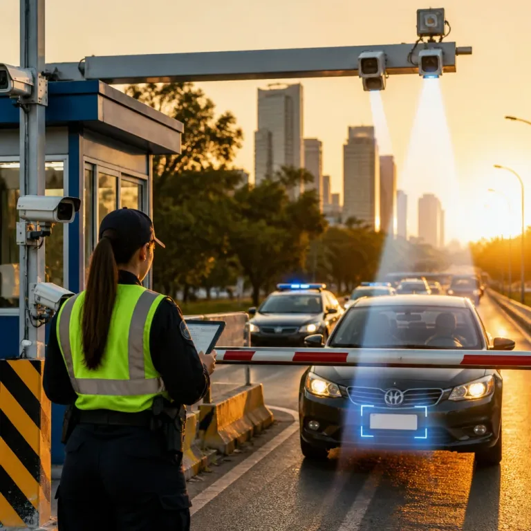 La Policía Caminera incorporó lectura automática de patentes en el acceso a Río Gallegos
