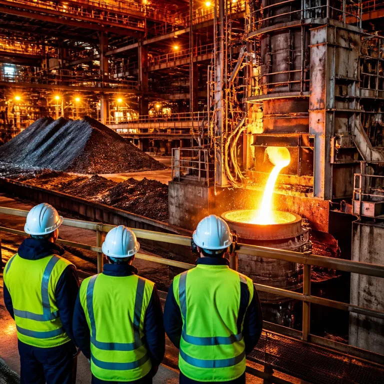 Metso y Fortescue lograron el primer metal fundido con tecnología de baja emisión en Australia