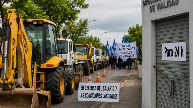 Trabajadores viales entrerrianos paran 24 horas por reclamos ante iniciativas y cambios en Vialidad