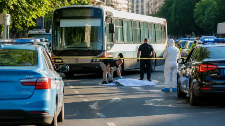Tragedia en Retiro: un hombre murió tras ser atropellado por un colectivo en Buenos Aires