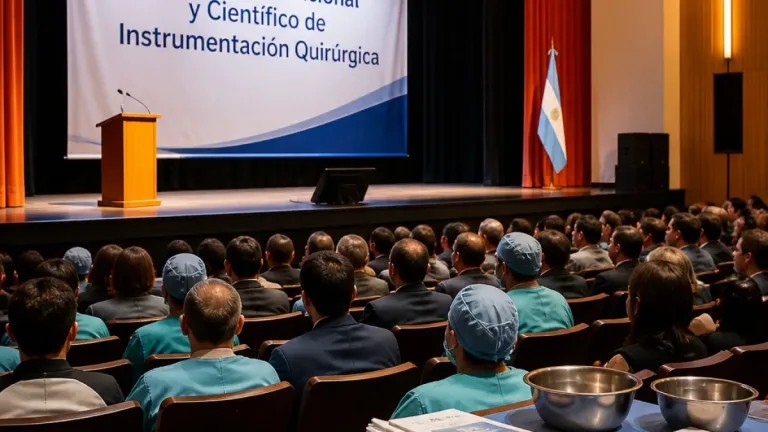 Tucumán recibió el primer Congreso Nacional de Instrumentación Quirúrgica con apoyo del Ministerio de Salud