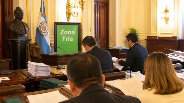 Valdés condiciona el apoyo provincial a proyectos nacionales a la aprobación de la ley de zona fría