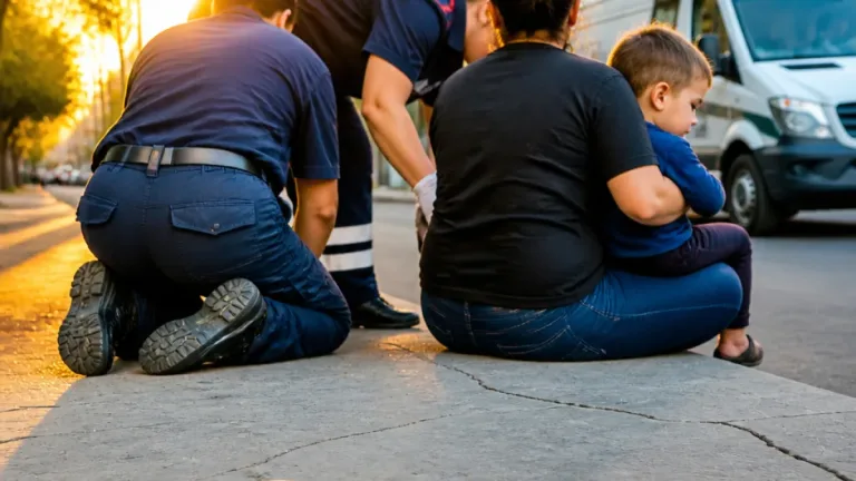 Vecinos de Carcarañá salvaron a un nene de 2 años que se atragantó con una moneda de $1