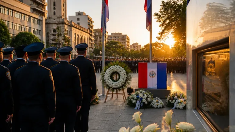 Venado Tuerto: acto por el 162° aniversario de la Policía de Santa Fe con autoridades provinciales