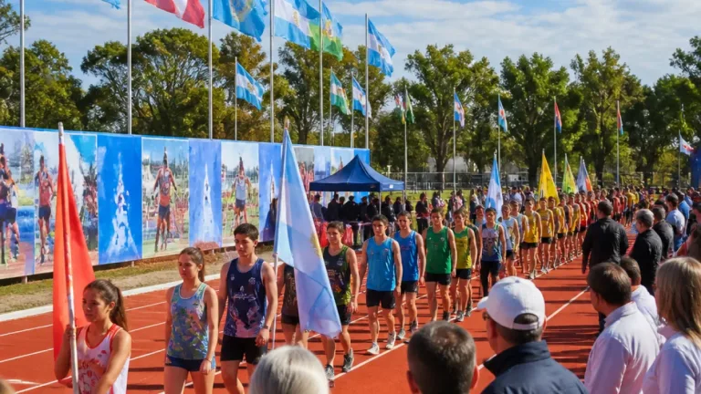 Venado Tuerto recibió el Torneo Nacional de Atletismo U18 en la pista renovada