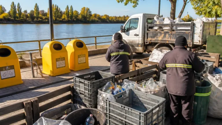 Viedma refuerza su proyecto de reciclaje para impulsar economía circular y cuidado del río