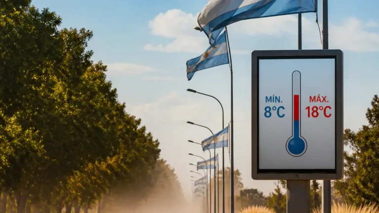 Viento intenso y polvo: alerta por ráfagas de hasta 50 km/h en Santa Rosa