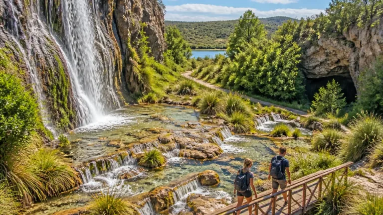 Villa Larca: el rincón de San Luis con una cascada de 25 metros y piletas naturales
