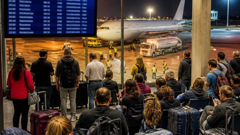 Vuelo desde Ezeiza a Madrid hizo un aterrizaje de emergencia en Natal y cientos de pasajeros quedaron varados