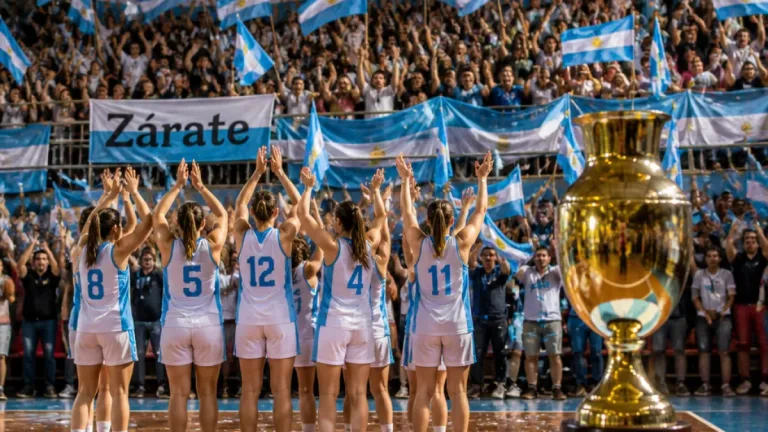 Zárate vibró: la Selección Mayor Femenina se consagró campeona del Sudamericano en la ciudad