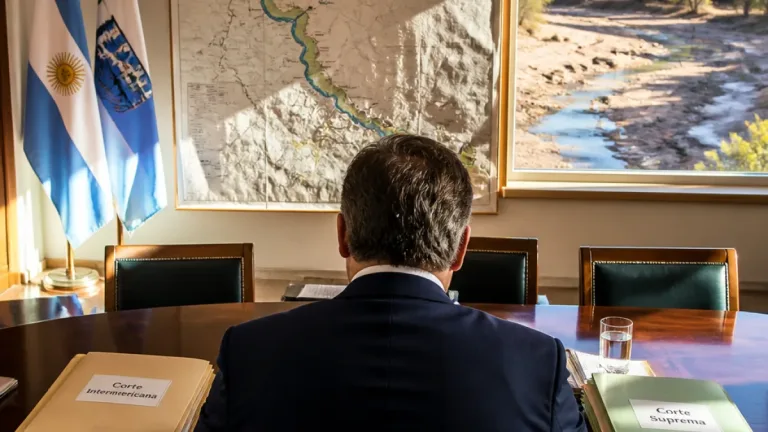 Ziliotto llevó a la Corte Interamericana el reclamo pampeano por el caudal del río Atuel