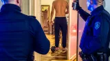 26-Jähriger in Hernals mit Eisenstange gegen Polizisten: Pfefferspray und Festnahme