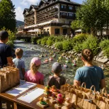 Kiwanis Gailtal lädt zum Entenrennen: Holz‑Enten, Kinderkunst und Spenden für Bedürftige