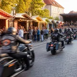 Streetfood-Market in Villach begleitet European Bike Week: Elf Stände, Live‑Musik und Harley‑Parade