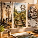 Karikaturen spiegeln Sorgen: Waldbrand, Eyachtalbahn und Kennzeichen‑Stolz